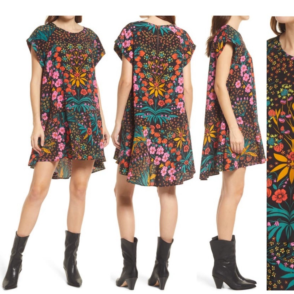 Strawberry fields mini dress